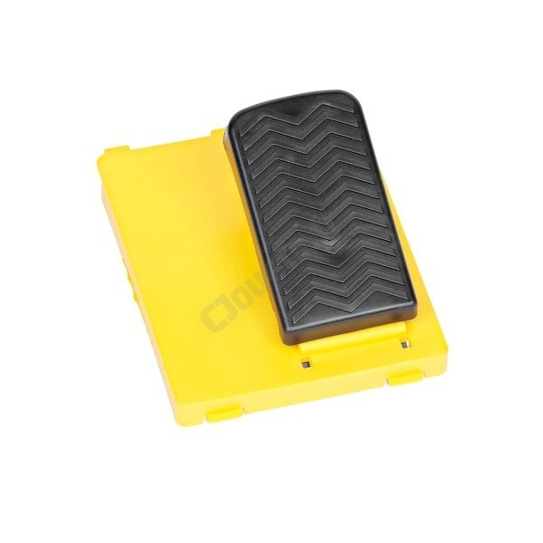 Yellow accelerator pedal with mini Peg-Pérego switch SAGI3977JKY