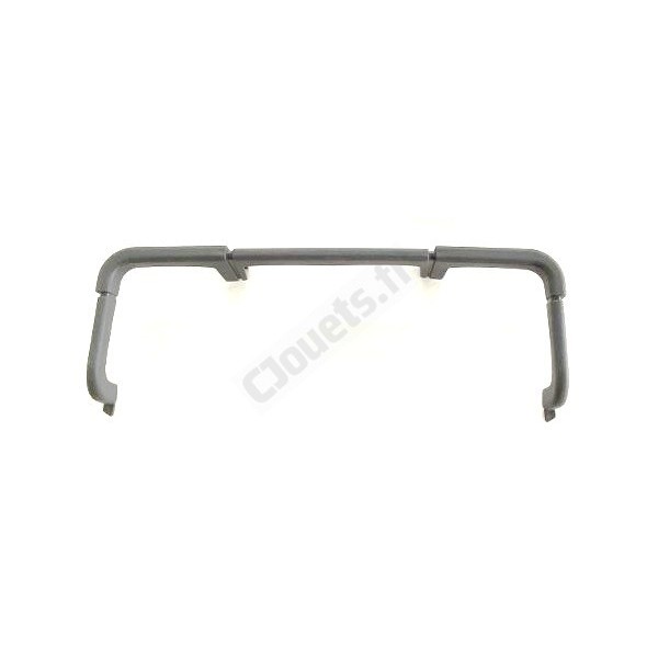 Gray rear roll bar for Polaris Peg Perego