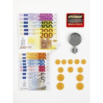 Pièces de monnaie, billets, carte de credit et clé jouets Klein 00914978