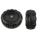 Plastic rear wheels 350 x 140 for quad 906 12 volts