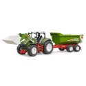 Tractor with front loader and tipping trailer Bruder Roadmax 03452 BRUDER