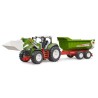 Tractor with front loader and tipping trailer Bruder Roadmax 03452 03452