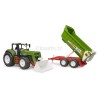 Tractor with front loader and tipping trailer Bruder Roadmax 03452 03452