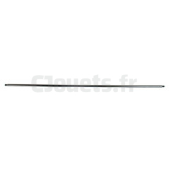 Rear wheel axle 72 cm x 10 mm M6 AXE-72/10