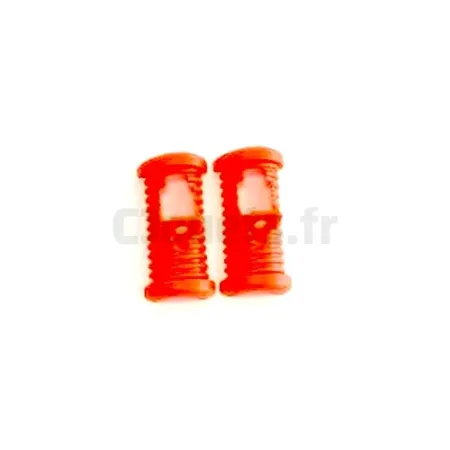 Oranje CORRAL T-REX Peg-Pérego schokdemperdeksels (gebruikt)