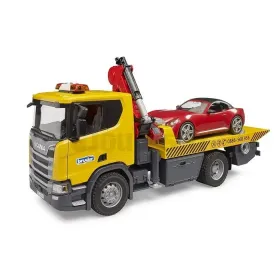 Grúa Scania Super 560R con vehículo Bruder