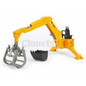 Excavadora trasera con pala Bruder