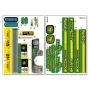Decoraciones adhesivas para John Deere HPX Gator Peg-Pérego