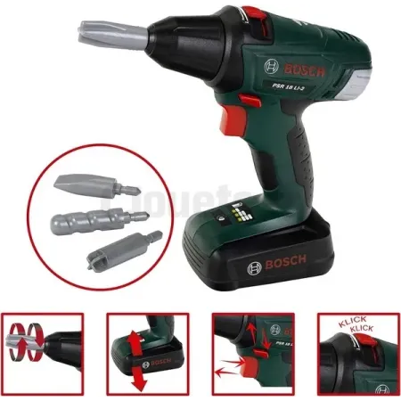Taladro y atornillador electrónico Bosch II Klein 8567