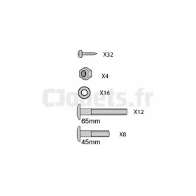 Smoby foosball screw kit SMOBY