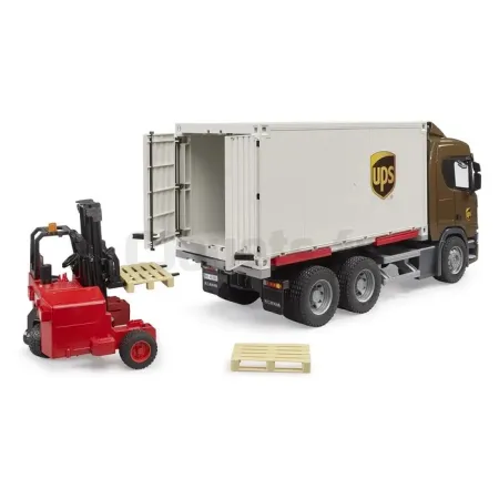 Scania R-Serie UPS Logistics Truck met Brud...