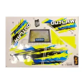 Zelfklevende stickers voor Quad Polaris Outlaw 12V Peg-Pérego