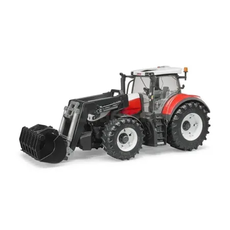 Steyr 6300 Terrus CVT tractor with Bruder loader 03181 BRUDER