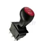 6-way 3-position gear lever for electric cars