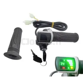 Acelerador manual con pantalla para quads eléctricos de 24 V, 36 V y 48 V