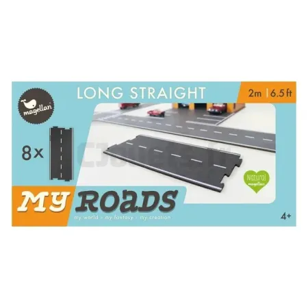 MyRoads, a long straight line for children's cars Magellan