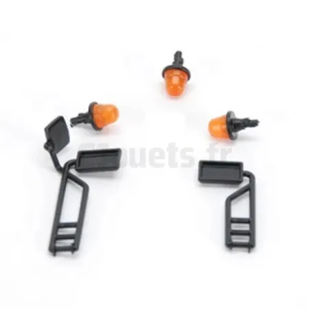Rétroviseurs et gyrophares pour moissonneuse BRUDER 02132 BRUDER (pièces)