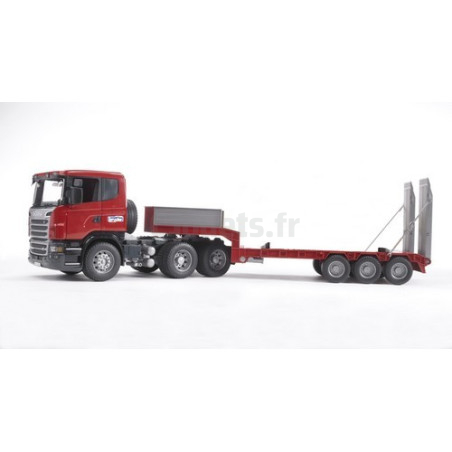 Scania heavy equipment transport truck BRUDER 03555/1