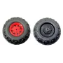 Front / rear wheels for Beach Buggy 12 Volts Sans marque