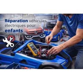 Reparación de vehículos eléctricos para niños