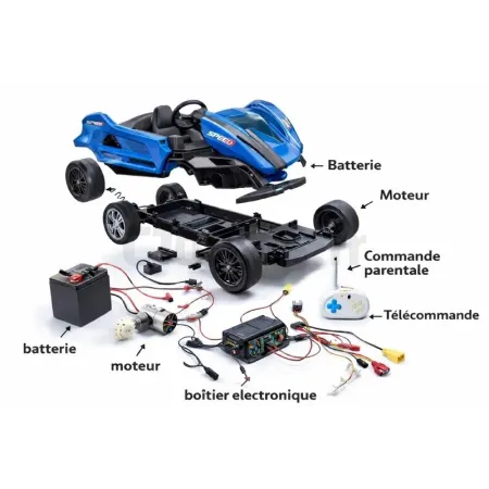 Ersatzteile für Elektrofahrzeuge Kinder Sans marque