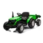 24-volt electric children's tractor with remote control Sans marque