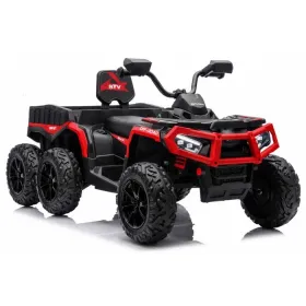 6-Rad-Elektro-Quad 24 Volt mit Kipper und elterlicher Fernbedienung Sans marque