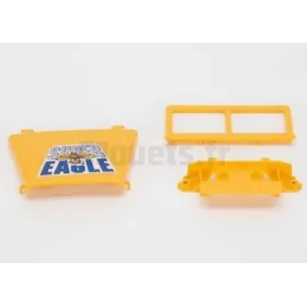 Accessoires pour jeep jaune BRUDER 02540 BRUDER (pièces)