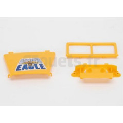 Accessories for yellow jeep BRUDER 02540 42541