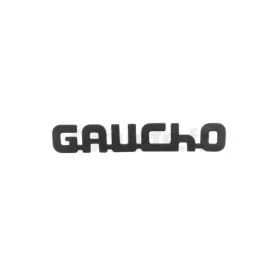 Zwart logo voor Gaucho en SuperPower Peg Perego onderdelen