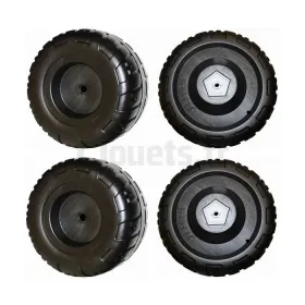 Ensemble 4 Roues arrière + avant Corral T-REX 12V Peg-Pérego PEG-PEREGO