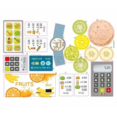 Autocollants pour cuisine maison chef house Smoby SMOBY