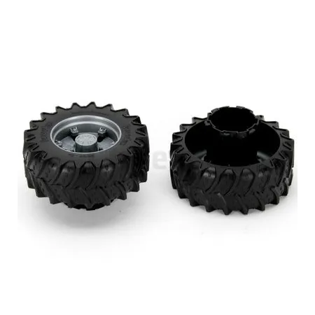 2 wielen (98/38-54) met adapter BRUDER 03030