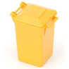 BRUDER yellow trash can 42638