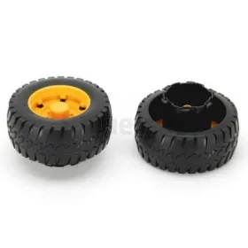 2 wielen 85/35-50 met adapter voor grader BRUDER 02436