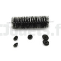 Drive wheels and brushes for BRUDER 02577 sweeper BRUDER (pièces)