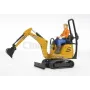 Micro-pelle JCB 8010 CTS avec personnage Bruder 62002 BRUDER