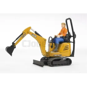 Microexcavadora JCB 8010 CTS con carácter Bruder 62002