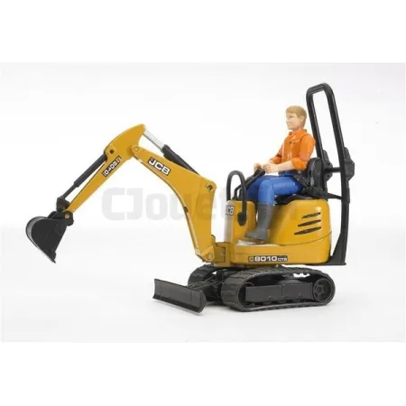 Microexcavadora JCB 8010 CTS con carácter Bruder 62002