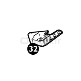 Ducati GP Peg-Pérego rechte beugel