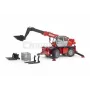 Manitou MRT 2150 Bruder 02129 grúa telescópica + accesorios
