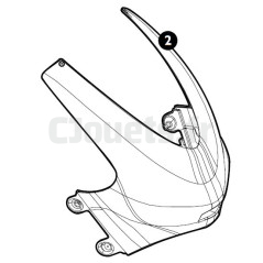 Fork head Ducati GP Peg-Pérego SPST9001B