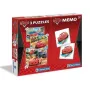 4 in 1 Cars puzzels + 48-kaarten memospel