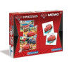 CLEMENTONI Cars 4 in 1 puzzles + 48 card memo game 07802