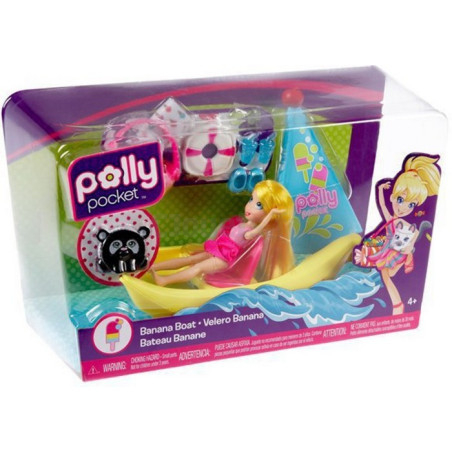 Bananenboot Polly Pocket T9434