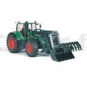 Fendt 936 Vario Traktor mit BRUDER 03041 Lader BRUDER