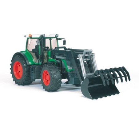 Fendt 936 Vario Traktor mit BRUDER 03041 Lader