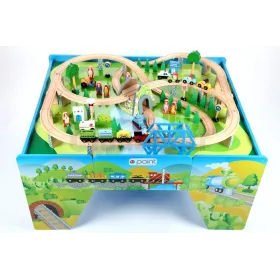 Tafel en treinset