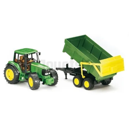 Tracteur John Deere 6920 avec remorque BRUDER 02058 BRUDER