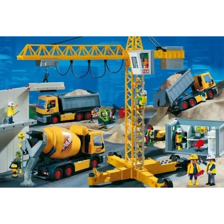 Puzzel Playmobil Chantier 100 Pièces Schmidt 55298